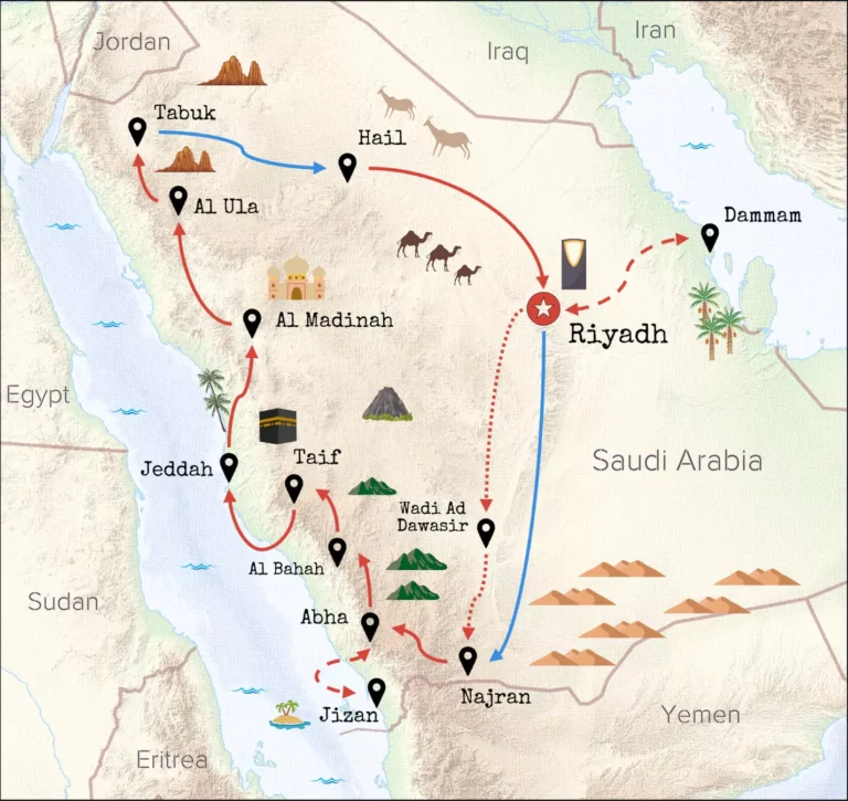 One month tour plan cover